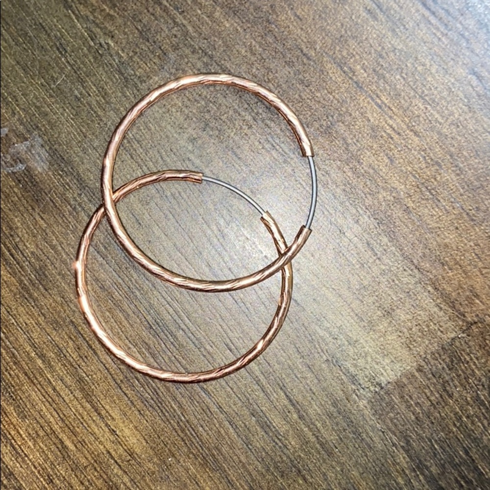 Hoop earrings